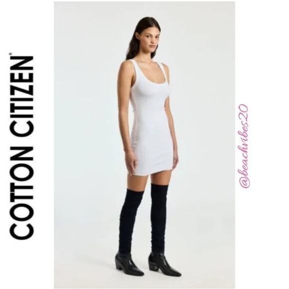 NWT | Cotton Citizen White Verona Mini Dress in Original Unopened Poly Bag XS - Picture 1 of 5